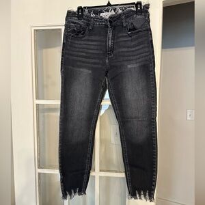 KanCan Black Ankle & Cropped Jeans